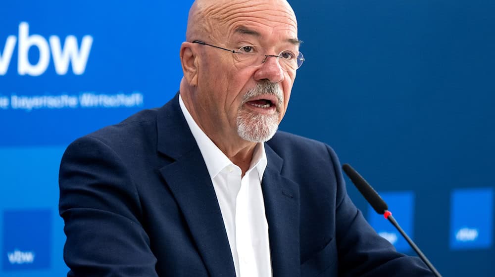 Wolfram Hatz, der Präsiden der vbw, sieht die Lage weiter kritisch. (Archivbild) / Foto: Sven Hoppe/dpa