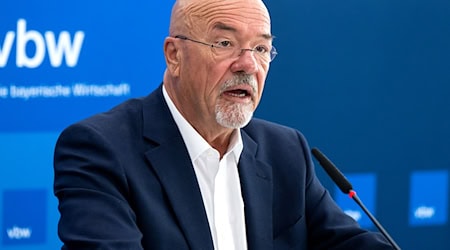 Wolfram Hatz, der Präsiden der vbw, sieht die Lage weiter kritisch. (Archivbild) / Foto: Sven Hoppe/dpa