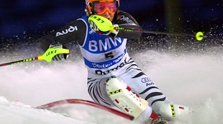 Martina Ertl 2001 bei der Ski-WM in St. Anton - ein Vierteljahrhundert später gibt ihre Tochter Romy das Debüt im Weltcup. (Archivfoto) / Foto: picture-alliance / dpa/dpaweb