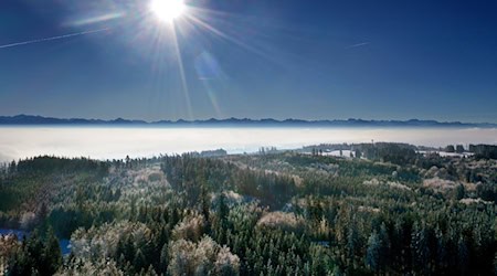 Die Sonne schien im abgelaufenen Jahr lange über Bayern: Fast 2.000 Stunden zählte der Deutsche Wetterdienst in einer vorläufigen Auswertung. (Archivbild) / Foto: Karl-Josef Hildenbrand/dpa