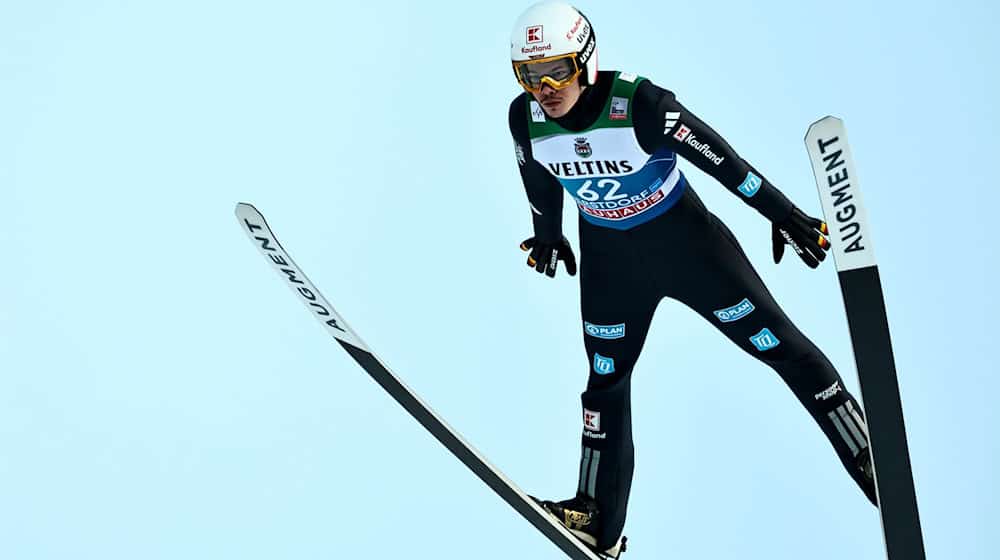 Philipp Raimund am Quali-Tag. / Foto: Daniel Karmann/dpa