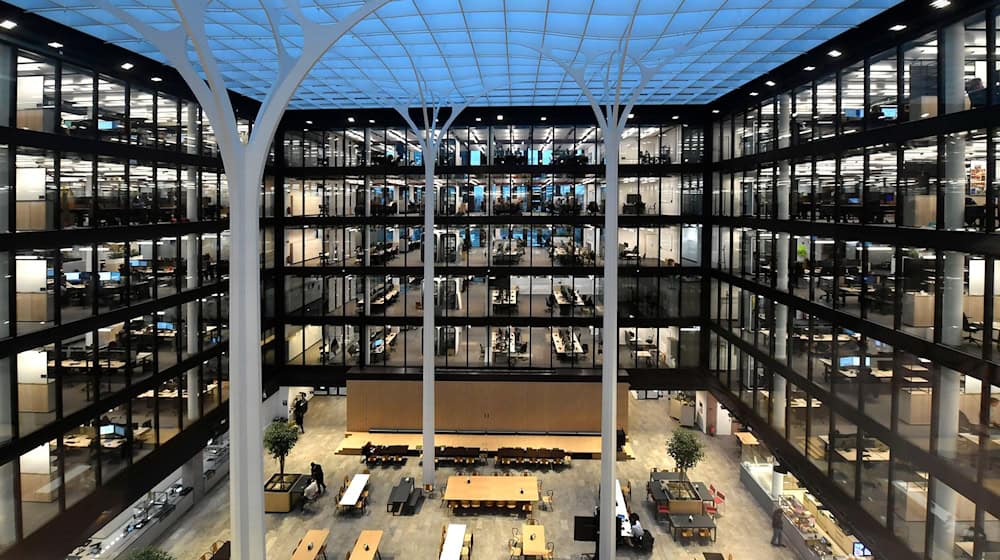 Amazon hat eine neue Deutschlandzentrale in München eröffnet  / Foto: -/Amazon/dpa