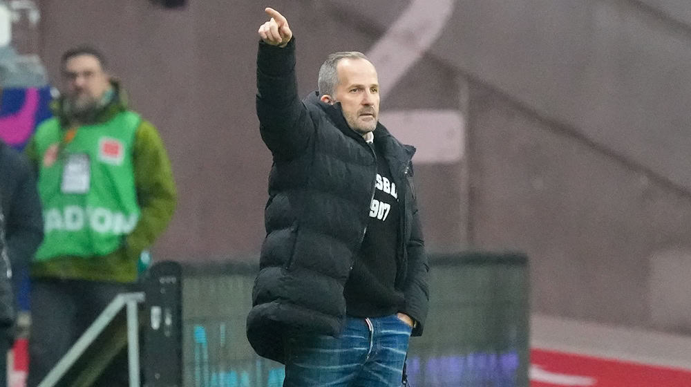 Baum beim Spiel in Frankfurt. / Foto: Marc Schüler/dpa