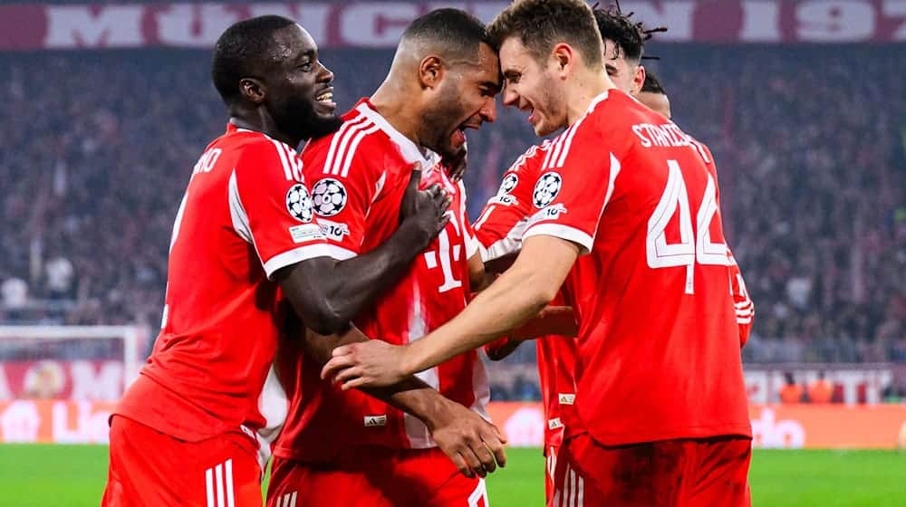 Verlängert er? Die Zukunft von Upamecano (l) ist offen. (Archivbild) / Foto: Tom Weller/dpa