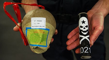 Beamte der Bundespolizei haben in diesem Jahr 17 Prozent weniger illegales Feuerwerk an den Grenzen beschlagnahmt. (Symbolbild) / Foto: Andreas Arnold/dpa