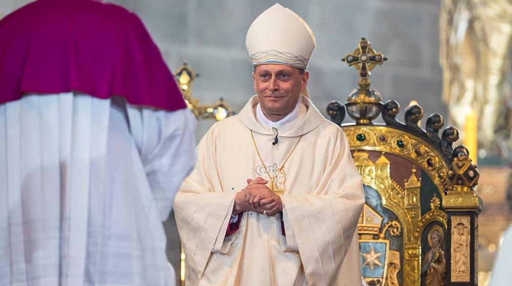 Der Bamberger Erzbischof Gössl blickt auf das Heilige Jahr 2025 zurück. (Archivbild) / Foto: Daniel Vogl/dpa