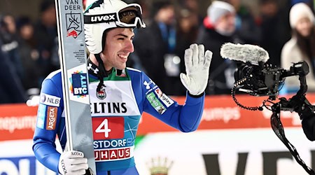 Timi Zajc wurde disqualifiziert. / Foto: Daniel Karmann/dpa