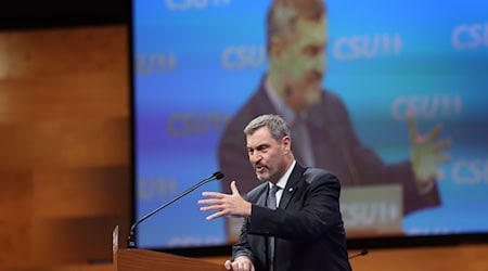 Markus Söder greift die AfD frontal an. / Foto: Karl-Josef Hildenbrand/dpa