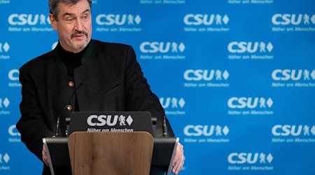 CSU-Chef Markus Söder sieht höhere Krankenkassenbeiträge skeptisch. / Foto: Sven Hoppe/dpa