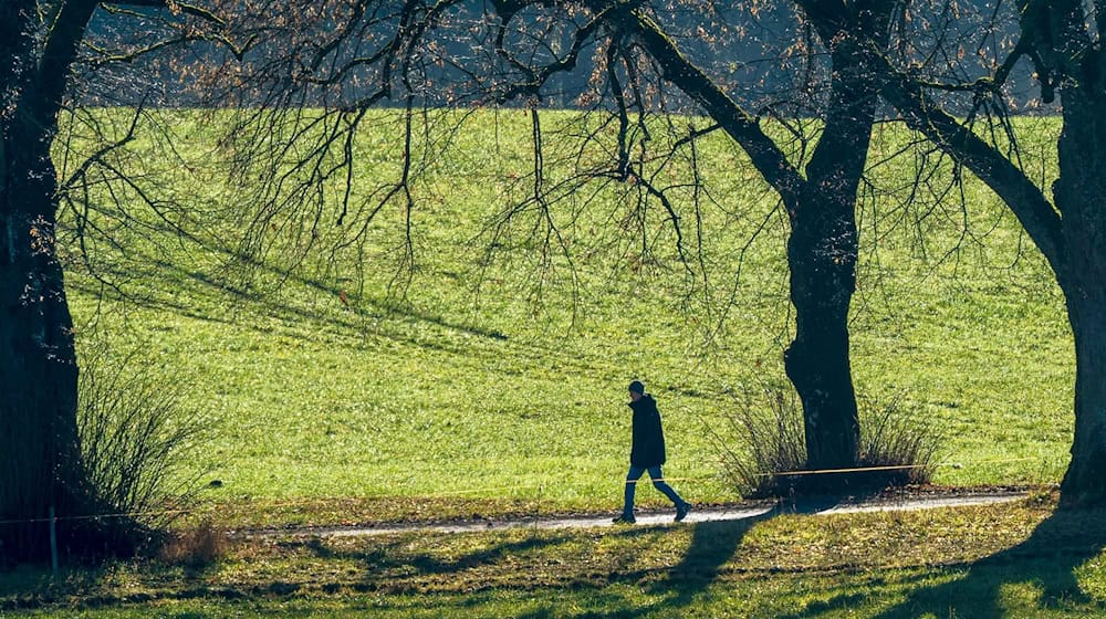 Vor allem im Süden Bayerns soll es nach Angaben des Deutschen Wetterdienstes (DWD) sehr mild werden. (Archivbild) / Foto: Peter Kneffel/dpa