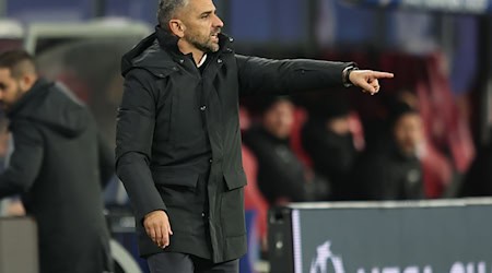 Sporting-Trainer Rui Borges plagen Personalsorgen. / Foto: Andreas Gora/dpa