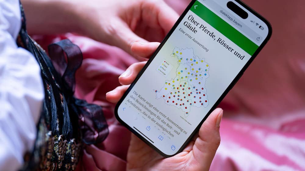 Ein Team aus Wissenschaftlern der Ludwig-Maximilians-Universität (LMU) in München will erforschen, wie sich Dialekte in Bayern entwickeln. Über die DialektApp «DaBay» haben sie in den vergangenen sechs Monaten rund eine Million Antworten von etwa 15.000 Teilnehmern gesammelt. (Illustration) / Foto: Sven Hoppe/dpa