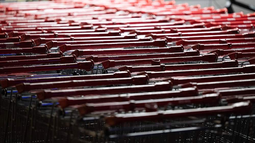 Der Hersteller von Einkaufswagen Wanzl will zwei seiner deutschen Werke schließen. (Symbolbild)  / Foto: Sebastian Kahnert/dpa