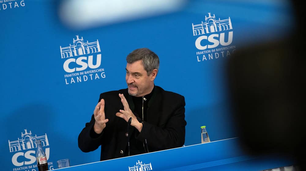 Hightech ist für CSU-Chef Markus Söder unverzichtbar für den wirtschaftlichen Erfolg in Bayern und Deutschland. In Sachen Fusionsreaktoren will die CSU den Freistaat weltweit an die Spitze führen.  / Foto: Pia Bayer/dpa