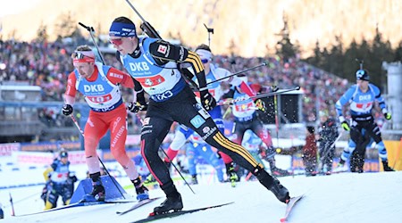 Startläufer Justus Strelow auf der Strecke. / Foto: Sven Hoppe/dpa