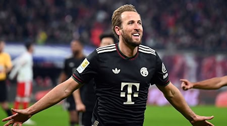 Zur Stelle, wenn es wichtig ist: Bayern-Torjäger Harry Kane. / Foto: David Hammersen/dpa