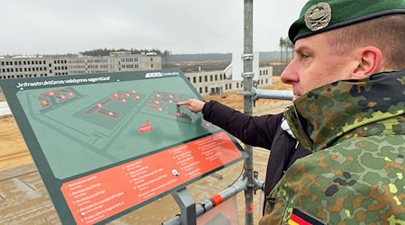 General Christoph Huber ist der Brigadekommandeur. (Archivbild) / Foto: Alexander Welscher/dpa