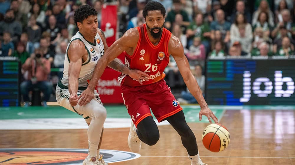 Familie geht vor: Spencer Dinwiddie. (Archivbild)  / Foto: Harald Tittel/dpa
