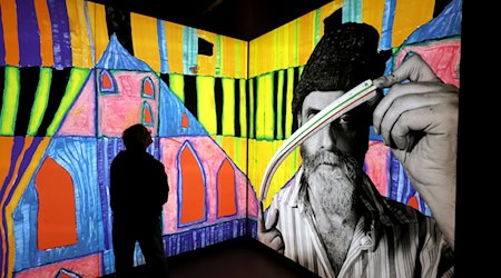 Die erste Ausstellung im Lindauer Kunstforum Hundertwasser haben mehr als 100.000 Menschen besucht. (Archivbild) / Foto: Karl-Josef Hildenbrand/dpa