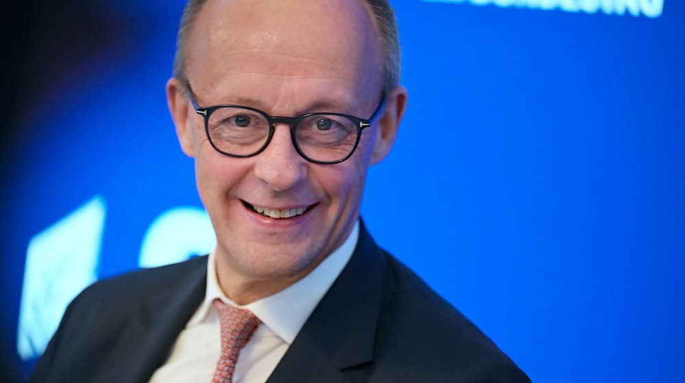 Friedrich Merz ist zu Gast bei der CSU im Kloster Seeon. / Foto: Malin Wunderlich/dpa