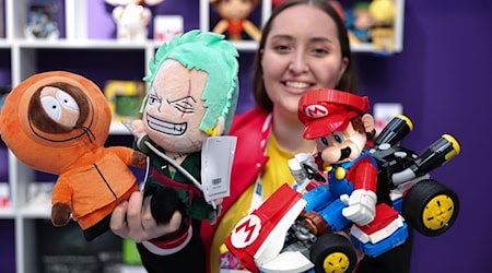 Sammelfiguren sind laut der Messe bei erwachsenen Fans beliebt. / Foto: Daniel Karmann/dpa