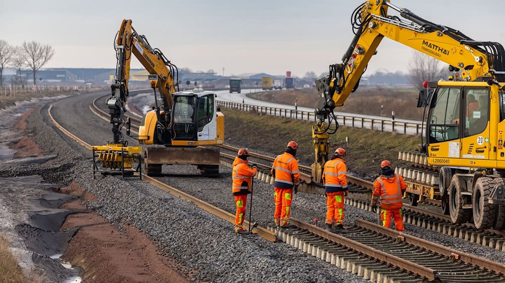 Der 18 Kilometer lange Fehmarnbelt-Tunnel für Autos und Züge soll die Insel Fehmarn mit der dänischen Insel Lolland verbinden. (Archivbild) / Foto: Ulrich Perrey/dpa