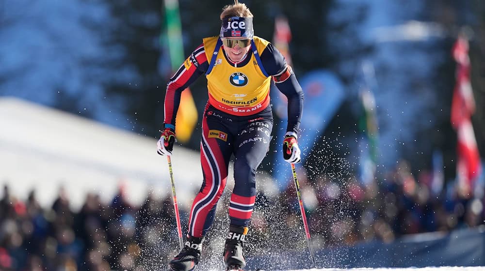 Johan-Olav Botn startet nun doch nicht in Ruhpolding. / Foto: Matthias Schrader/AP/dpa