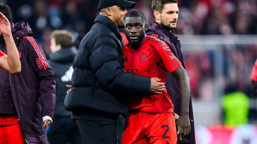 Wie lange arbeiten Kompany und Upamecano noch zusammen? (Archivbild) / Foto: Tom Weller/dpa