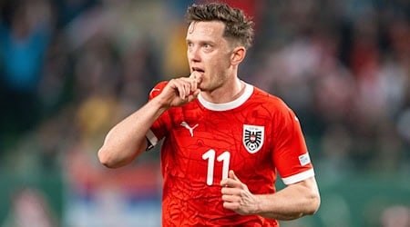 Michael Gregoritsch bringt als Nationalspieler viel Erfahrung mit. (Archivbild) / Foto: Georg Hochmuth/APA/dpa