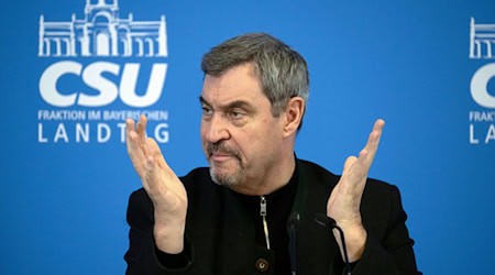 Die Kommunalwahl am 8. März ist nicht nur für die Partei von CSU-Chef Markus Söder eine wichtige Wahl - er geht davon aus, dass die AfD keinen Bürgermeisterposten erobern kann. (Archivbild) / Foto: Pia Bayer/dpa