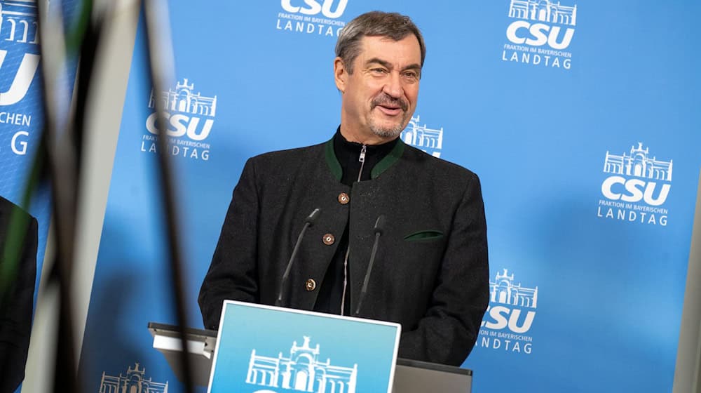 Markus Söder will Bundesländer zusammenlegen. / Foto: Pia Bayer/dpa