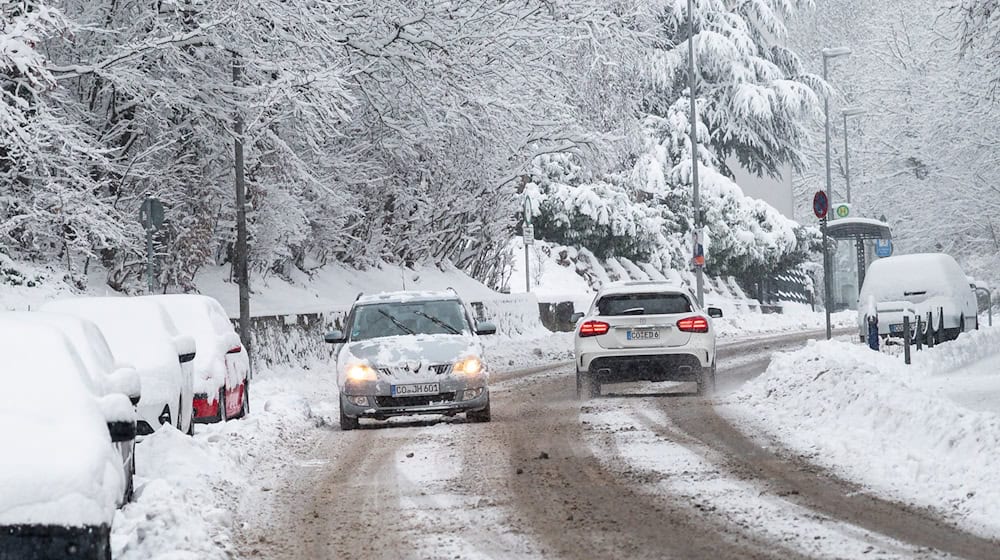 Das Winterwetter in Franken hat viele Auswirkungen - Bäume, die unter der Schneelast zusammenbrechen, führen beispielsweise zu Stromausfällen. (Symbolbild) / Foto: Daniel Vogl/dpa
