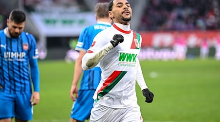 Alexis Claude-Maurice ist Augsburgs Matchwinner. / Foto: Harry Langer/dpa