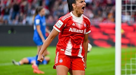 Jovana Damnjanovic brachte die Münchnerinnen früh in die Spur. (Archivbild) / Foto: Sven Hoppe/dpa