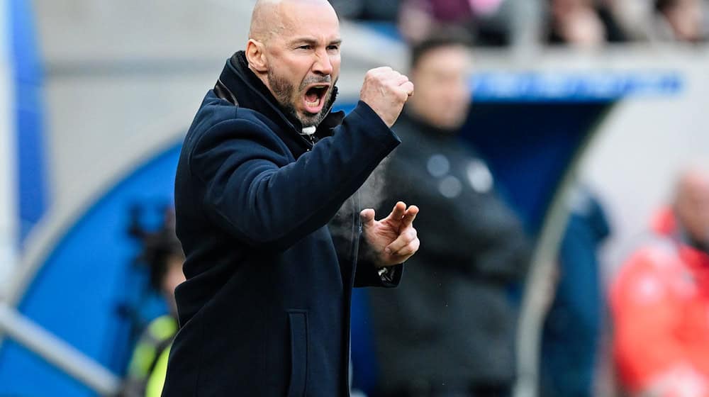 Können Christian Ilzer und Hoffenheim auch in München jubeln? (Archivbild) / Foto: Uwe Anspach/dpa