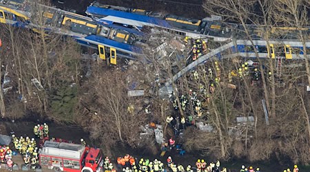 Die Bergung an der Böschung gestaltete sich schwierig. (Archivfoto) / Foto: picture alliance / Peter Kneffel/dpa