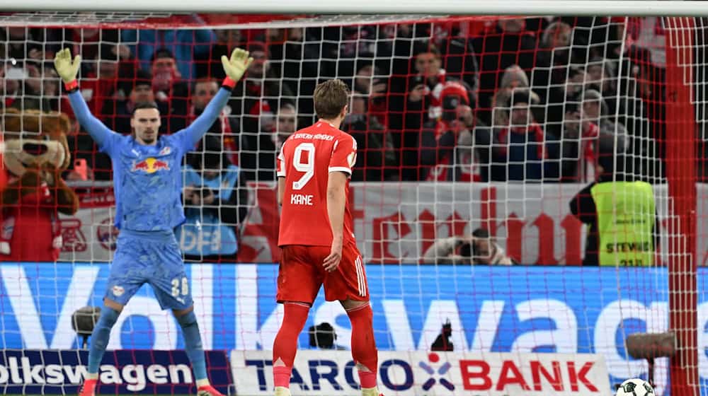 Harry Kane ist vom Punkt mal wieder Extraklasse. / Foto: Sven Hoppe/dpa