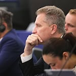 Gegen AfD-Politiker Petr Bystron laufen Ermittlungen. (Archivbild) / Foto: Philipp von Ditfurth/dpa