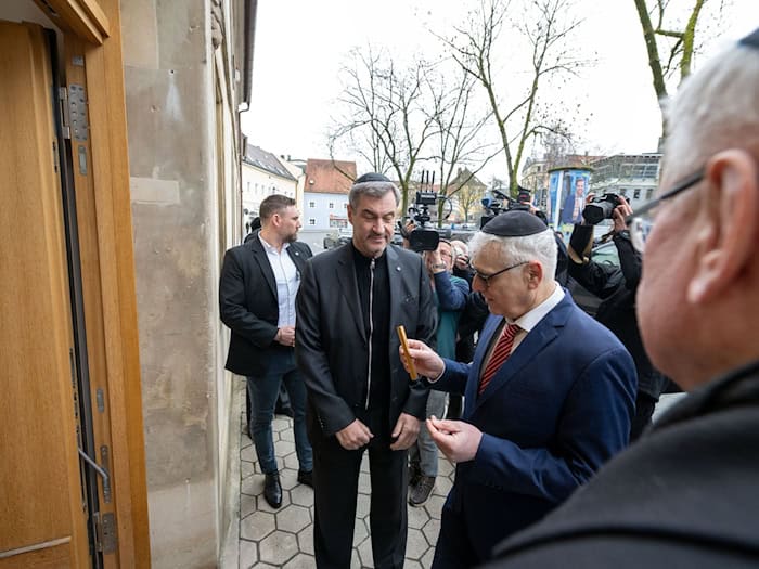 Das neue Kulturzentrum der Israelitischen Kultusgemeinde in Bayreuth ist eröffnet. / Foto: Pia Bayer/dpa