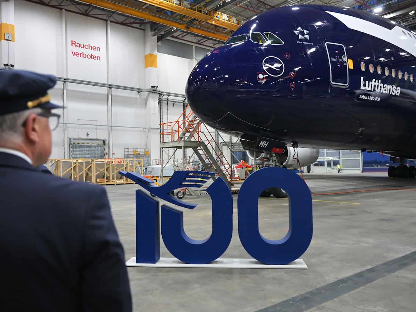 In diesem Jahr feiert Lufthansa 100-jähriges Jubiläum. / Foto: Malin Wunderlich/dpa