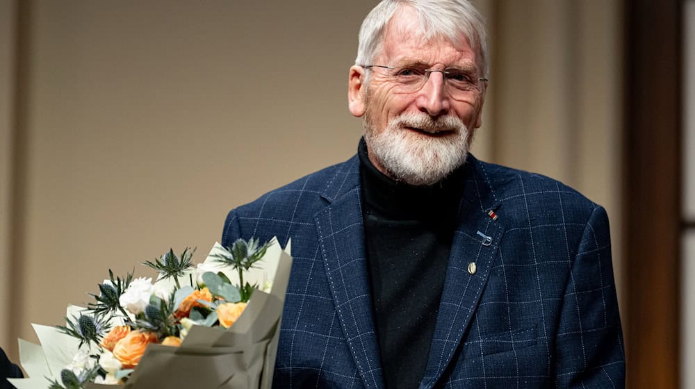 Rainer Klemke aus Berlin hat sich für  für das Denkmal für die ermordeten Juden Europas in der deutschen Hauptstadt eingesetzt.  / Foto: Fabian Sommer/dpa