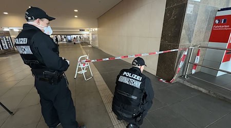 Der Verdächtige wurde festgenommen. / Foto: Michaela Johannsen/dpa