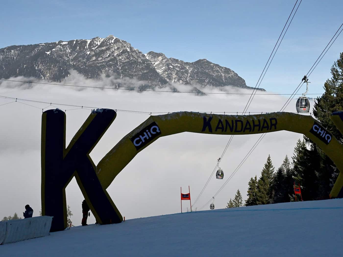Die alpinen Skirennfahrer sind an diesem Wochenende auf der Kandahar in Garmisch-Partenkirchen im Einsatz. / Foto: Angelika Warmuth/dpa