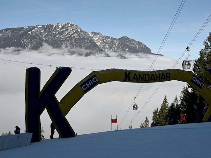 Die alpinen Skirennfahrer sind an diesem Wochenende auf der Kandahar in Garmisch-Partenkirchen im Einsatz. / Foto: Angelika Warmuth/dpa