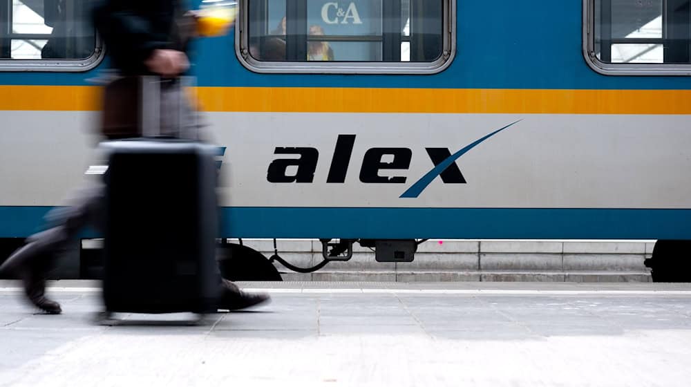 Ein «Alex»-im Münchner Hauptbahnhof. (Archiv) / Foto: Sven Hoppe/dpa