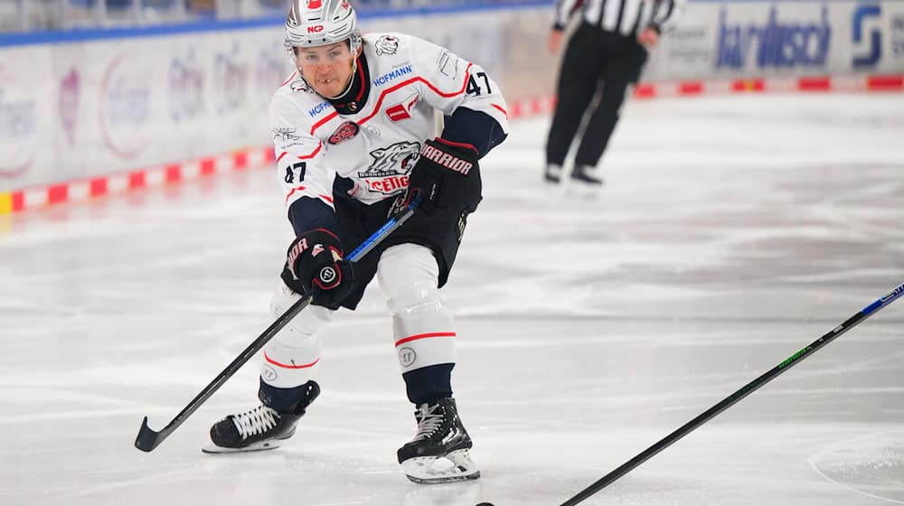 Owen Headrick bleibt ein Ice Tiger. (Archivbild) / Foto: Robert Michael/dpa