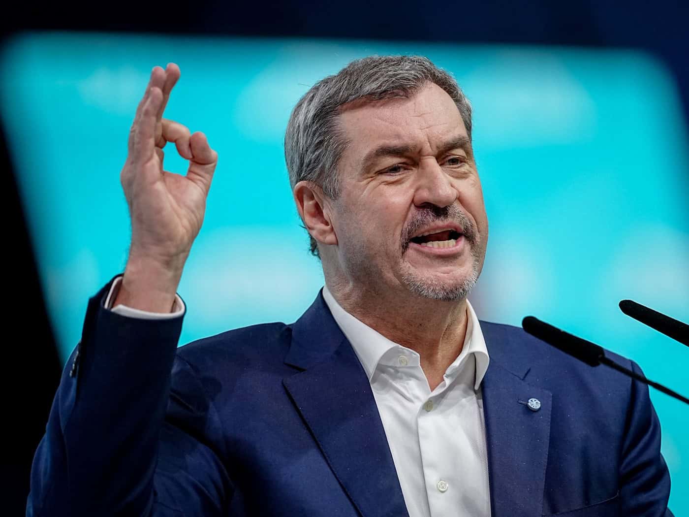 Markus Söder: Keine «Moralprediger am Spielfeldrand». (Archivbild) / Foto: Kay Nietfeld/dpa