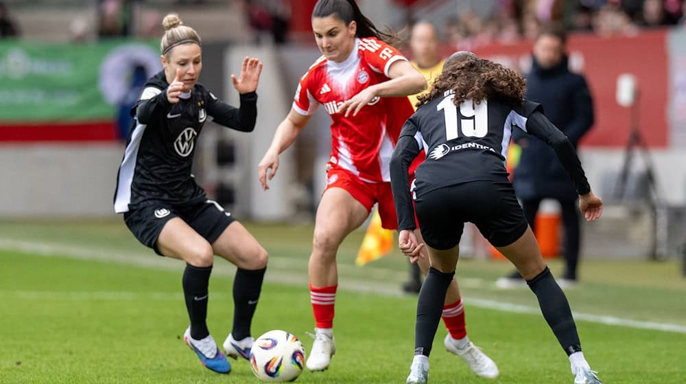 Jovana Damnjanovic (M) war maßgeblich für den Bayern-Sieg verantwortlich. / Foto: Ulrich Gamel/dpa