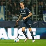 Kevin Vogt machte sein bislang letztes Spiel für den VfL Bochum am 27. September 2025 gegen Fortuna Düsseldorf (Archivbild).  / Foto: Christoph Reichwein/dpa