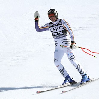 Romed Baumann ist in Garmisch-Partenkirchen letztmals im Ski-Weltcup gestartet. / Foto: Karl-Josef Hildenbrand/dpa